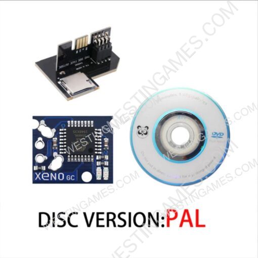 Gamecube NGC SD2SP2 PRO Card Reader for SD Load SDL Micro SD Card TF Card Adapter+XENO+CD Pal