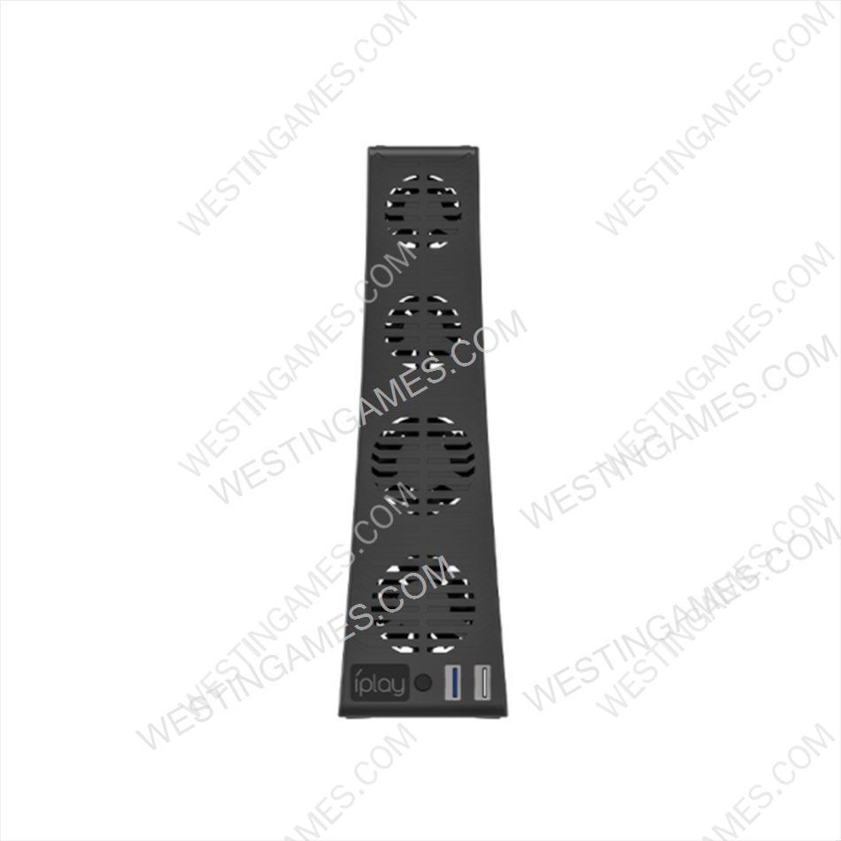 External Vertical Cooling Fan 4 Silent Fan Stand With USB Port for Playstation 5 - Image 2