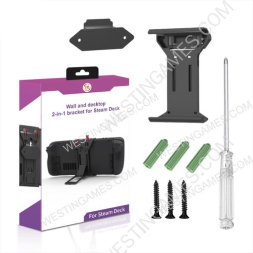 Portable Desktop Bracket Wall Mounted Storage Bracket Can store TF memory card JYS-SD018 for Steam Deck