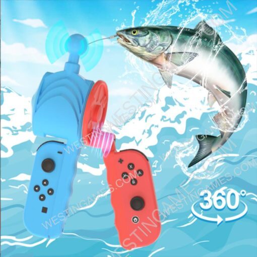 New Left and Right Small Handle Body Sense Fishing Rod Suitable for Switch/OLED Ace Angler Aquarium Games - Image 2