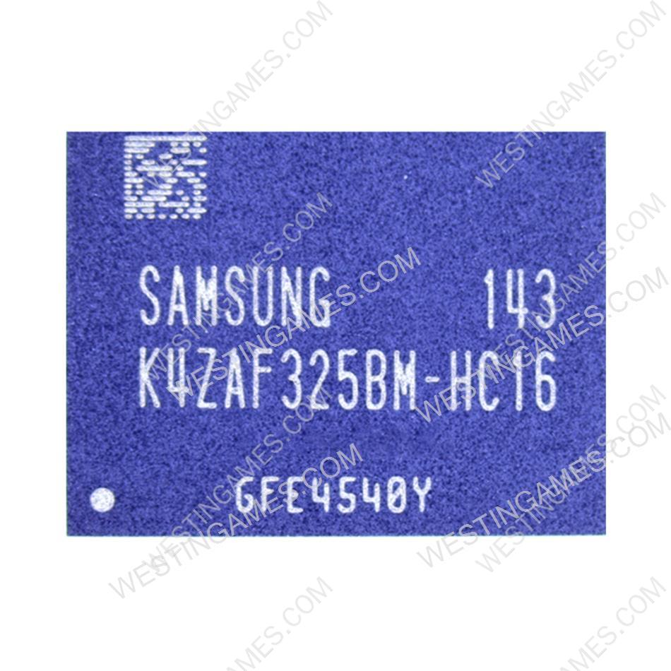 2GB Samsung K4ZAF325BM-HC16 DDR6 DRAM IC Chips for PS5