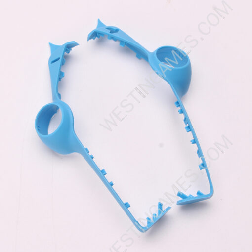DIY Replacement Clip Shell Decoration Cover Decorative Strip For Playstation 5 Portal Gamepad - Light Blue