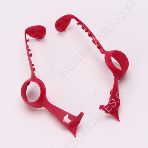 DIY Replacement Clip Shell Decoration Cover Decorative Strip For Playstation 5 Portal Gamepad - Red - Image 3