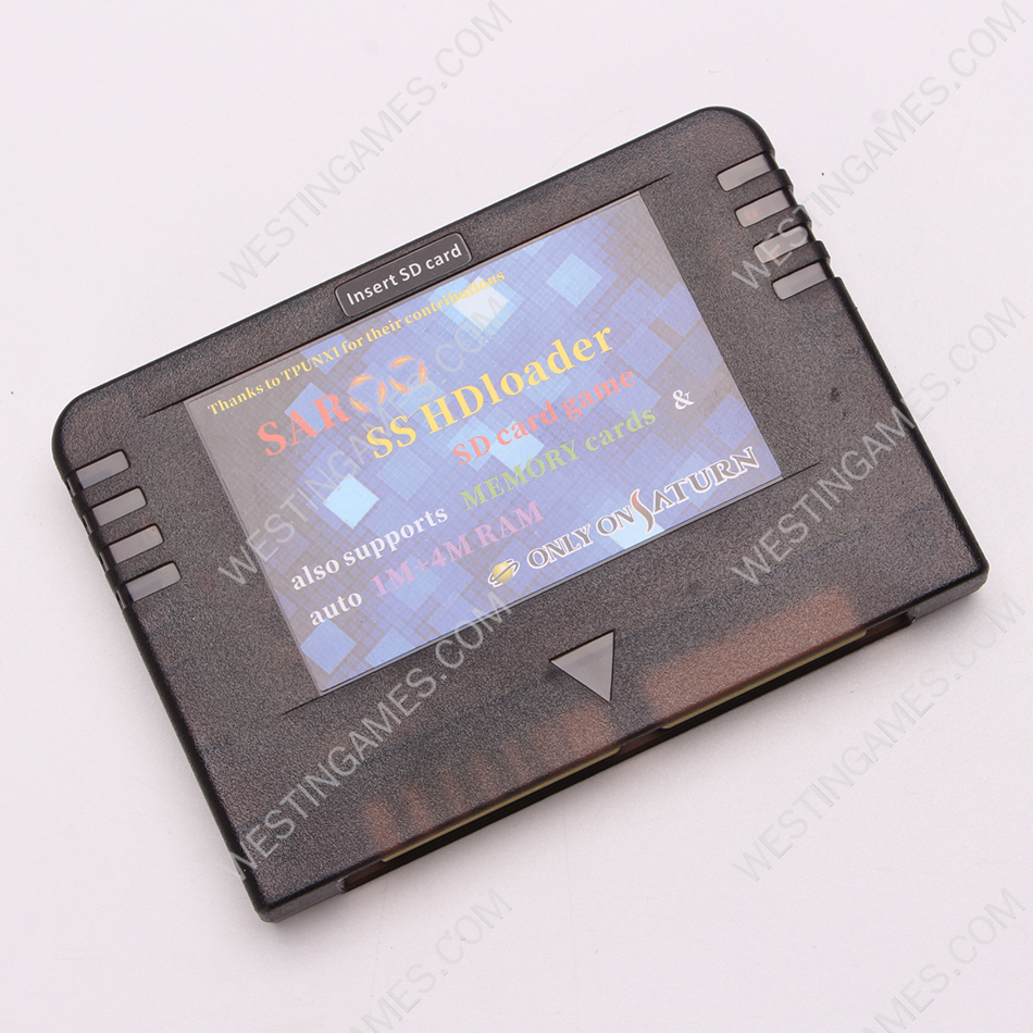 Saturn HD Loader SAROO Support English Menu SS Everdrive Cartridge Use TF Card Read ISO Adapter For SS Console