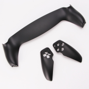 Replacement Housing Cover Front Back Plates Case with Screwdrives for PlayStation Portal Handheld Game Controller Black