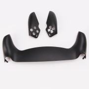 Replacement Housing Cover Front Back Plates Case with Screwdrives for PlayStation Portal Handheld Game Controller Black 03