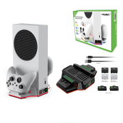 Controller Charging Station with Fan for Xbox Series S-Black