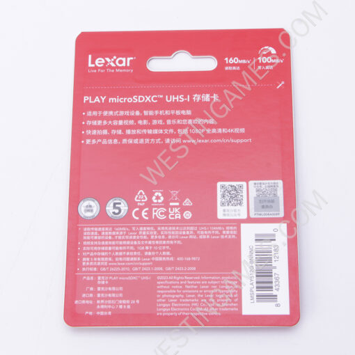 Original Capacity 512GB U30 A2 Lexar LSDMI High-Speed TF Card Game Console Memory Card - Image 3
