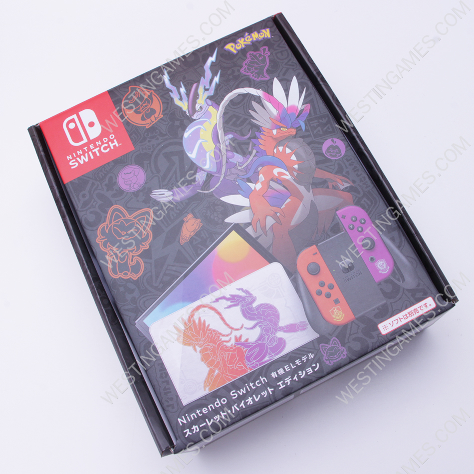 Game Console Packing Set for Switch OLED Console Scarlet & Violet