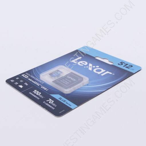 Original Lexar Blue Micro SD Card TF 633X Memory Card A1 512GB for Nintendo Switch Game Console - Image 3
