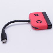 3in1 Type-C 4K 30Hz HD Dock Converter Adapter for Switch and OLED - Red 04