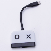 3in1 Type-C 4K 30Hz HD Dock Converter Adapter for Switch and OLED - White 02