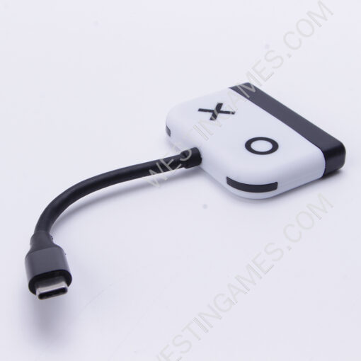 3in1 Type-C 4K 30Hz HD Dock Converter Adapter for Switch and OLED - White - Image 4
