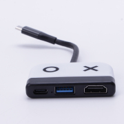 3in1 Type-C 4K 30Hz HD Dock Converter Adapter for Switch and OLED - White 06