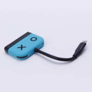 3in1 Type-C 4K 30Hz HD Dock Converter Adapter for Switch and OLED - Blue 03