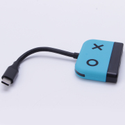 3in1 Type-C 4K 30Hz HD Dock Converter Adapter for Switch and OLED - Blue 04