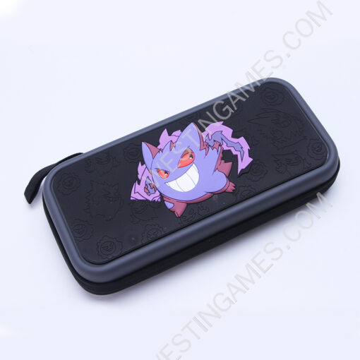 Black Deluxe Travel Carrying Case for Nintendo Switch and OLED - Gengar