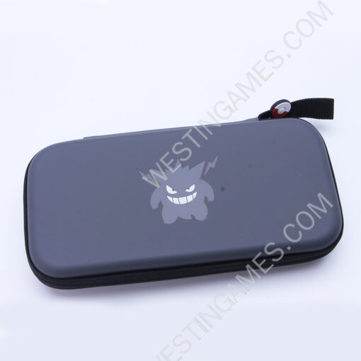 Black Deluxe Travel Carrying Case for Nintendo Switch and OLED - Gengar - Image 2