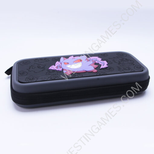 Black Deluxe Travel Carrying Case for Nintendo Switch and OLED - Gengar - Image 4