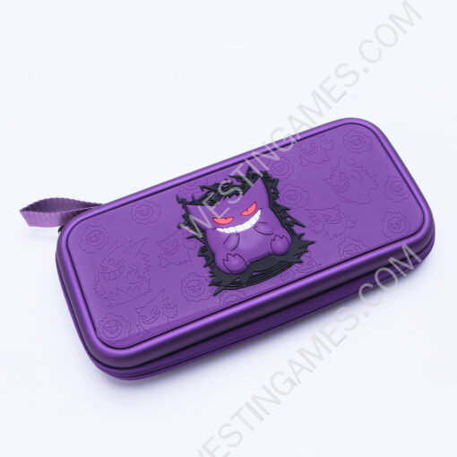 Purple Deluxe Travel Carrying Case for Nintendo Switch and OLED - Gengar