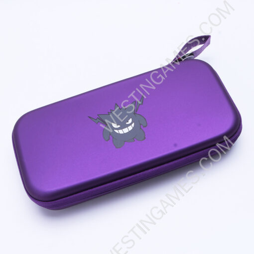 Purple Deluxe Travel Carrying Case for Nintendo Switch and OLED - Gengar - Image 2