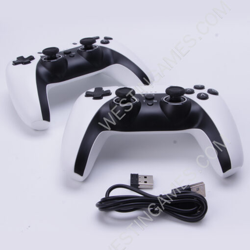 2.4G USB Turbo Wireless Gamepad Controller with S2 Adapter and Inner Battery for PC and Retro Video Game Console - Image 4