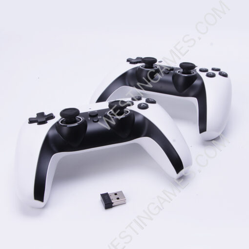 2.4G USB Turbo Wireless Gamepad Controller with YC5 Adapter for PC and Retro Video Game Console - Image 2