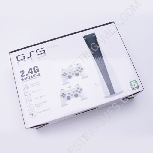 GS5 8 Bit 2.4G Wireless Handheld Game Player 620 Classic Retro Games AV Output TV Gaming Console