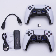 P5 PRO Video Game Console 2.4G Double Wireless Controller Game Stick 4K 41000 Retro Games 128GB 02