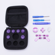 New 12Pcs Swap Thumbsticks Grips Metal Magnetic Stick Set for XBOX ONE Elite 2 Controller Full Purple