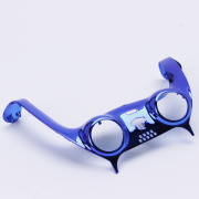 Mirror Chrome Decorative Strip Handle PC Shell Cover For PS5 Gamepad Controller - Deep Blue 03