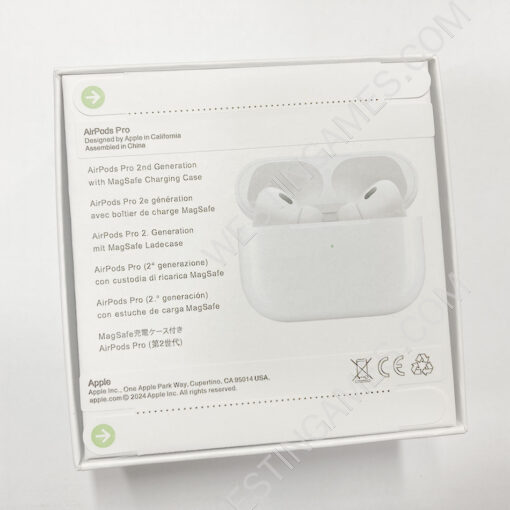 AIR PODS PRO 2 Wireless Bluetooth Earphones HiFi Sound Low Latency Noise Reduction Earbuds for IPhone - Image 2