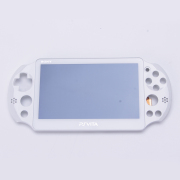 Original Touch Digitizer LCD Screen Display with Front Frame for PS VITA PSVITA PCH-2000 White 02