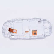 Original Touch Digitizer LCD Screen Display with Front Frame for PS VITA PSVITA PCH-2000 White 03