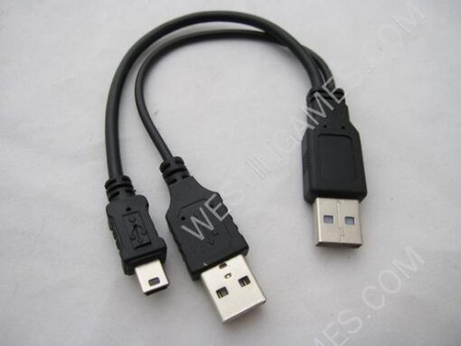 Mini Wii Console Shaped USB 2.0 2.5" SATA Portable Hard Drive HDD Housing Shell Black - Image 6