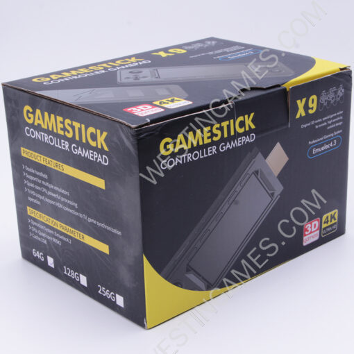 X9 4k HD Game Stick 3D 256G Video Game Consoles with 2.4g Wireless Gamepad HD 50000 Games - Image 2