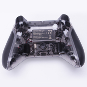 RGB Wireless Game Controller Dual Motor Vibration Turbo Bluetooth Gamepad iPEGA PG-9666 for Switch PS3/PS4 Android iOS PC - Transparent Black 05