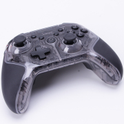 RGB Wireless Game Controller Dual Motor Vibration Turbo Bluetooth Gamepad iPEGA PG-9666 for Switch PS3/PS4 Android iOS PC - Transparent Black 06