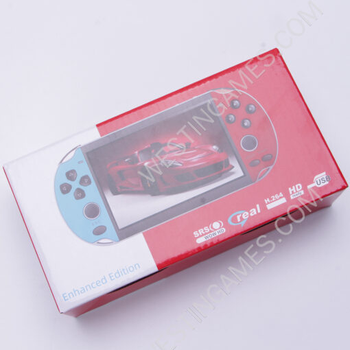 X7 Handheld Game Console 4.3 Inchn Handheld HD Scree Portable Video Player Built-in 3500 Classic Free Games
