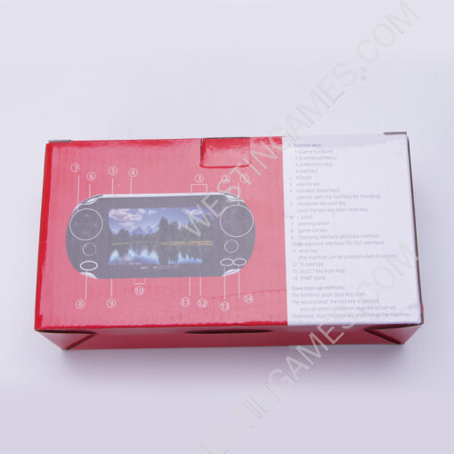 X7 Handheld Game Console 4.3 Inchn Handheld HD Scree Portable Video Player Built-in 3500 Classic Free Games - Image 2