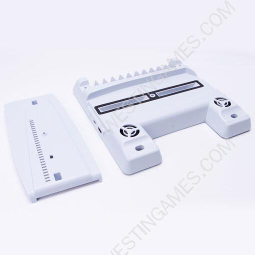 Multifunctional Cooling Stand with Cooler Discs Slot and Controller Charging Dock RGB Light for PS5 and PS5 Slim - Image 6