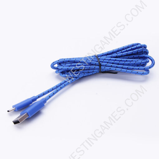Original 9ft Braided Type-C USB Charging Cable Cord for Xbox One Elite Controller 2Gen Blue - Image 4
