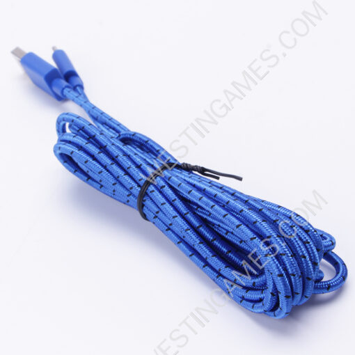 Original 9ft Braided Type-C USB Charging Cable Cord for Xbox One Elite Controller 2Gen Blue - Image 6