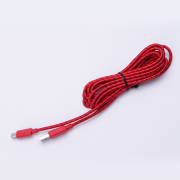 Original 9ft Braided Type-C USB Charging Cable Cord for Xbox One Elite Controller 2Gen Red