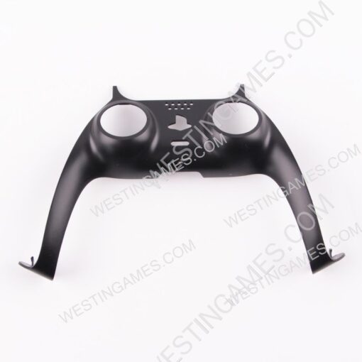 Decorative Strip Handle PC Shell Cover For PS5 Gamepad Controller - Black