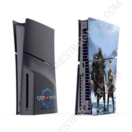 Replacement Limited Shockproof ABS Replacement Shell Cover for PS5 HUD System God of War