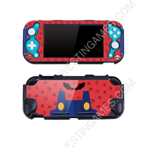 Complete Fashion Protective Housing Shell Case for NS Switch Lite - Mario