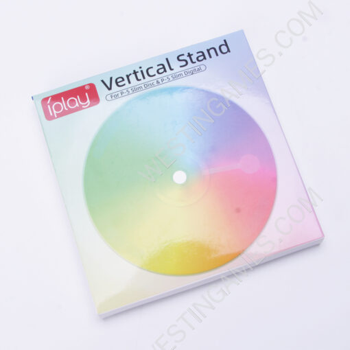 Standing upright RGB transparent Vertical Stand Stable LED Game Console Base HBP-575 for PS5 Slim Disc/Digital
