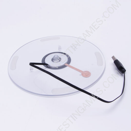 Standing upright RGB transparent Vertical Stand Stable LED Game Console Base HBP-575 for PS5 Slim Disc/Digital - Image 4