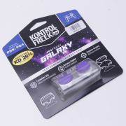 Joystick Caps Convex Thumbstick Cover Grip Set Joystick Cap for PS4 PS5 Switch Pro - GALAXY Purple White